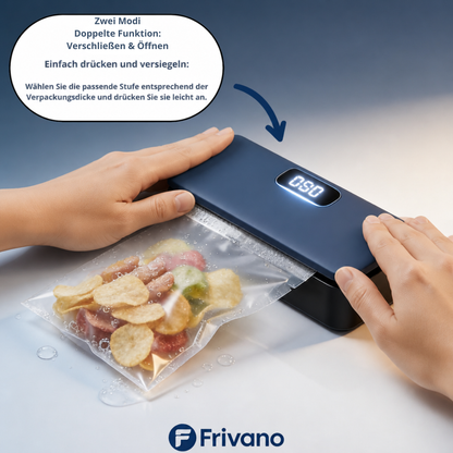 Frivano FrischFix – Mini Beutelverschweißer & Snack-Retter